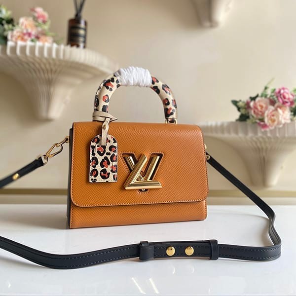 Free shipping Louis Vuitton Twist MM Epi Leather Calfskin Replica 2 sizes vui68621