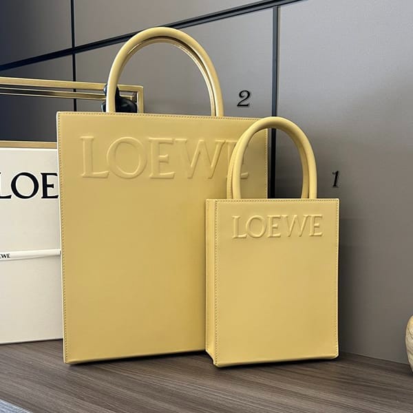 The hottest topic! Loewe calfskin standard A5 tote bag replica in 2 sizes lod20871