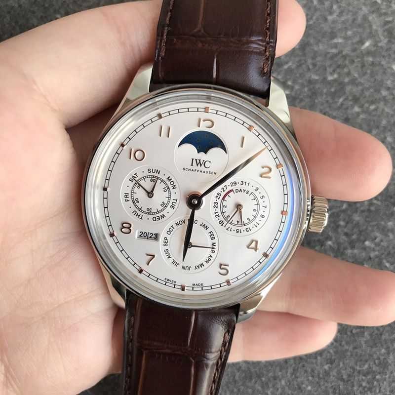 Very popular! IWC replica Portuguese Perpetual Calendar iws28676