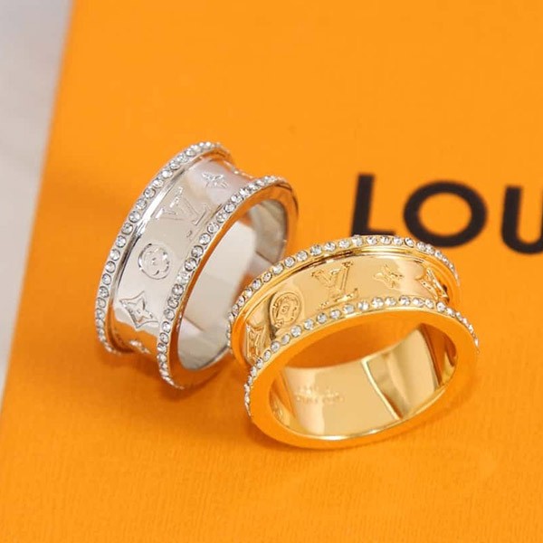 Louis Vuitton Ring Replica Berg Twisted Flower 2 Colors M0903M