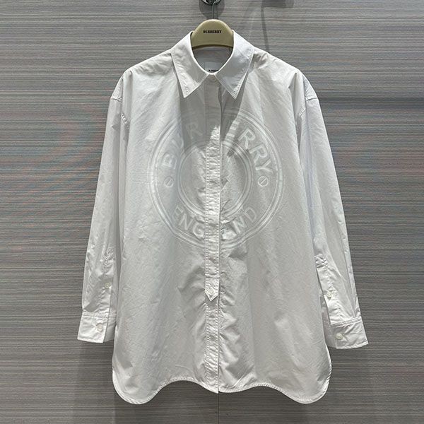 ★Popular in Japan! Burberry Stretch Poplin Copy Shirt pud77309