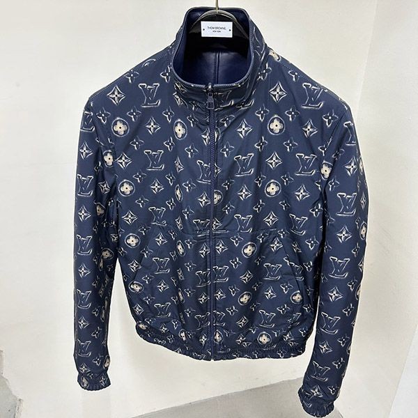 Louis Vuitton Monogram Leather Boxy Jacket vul12063 Louis Vuitton Monogram Leather Boxy Jacket vul12063