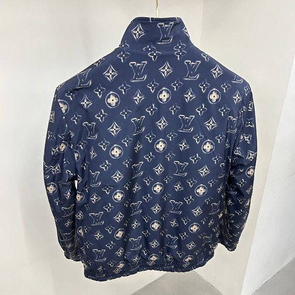 Louis Vuitton Monogram Leather Boxy Jacket vul12063