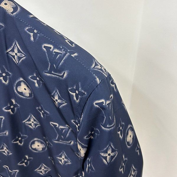 Louis Vuitton Monogram Leather Boxy Jacket vul12063