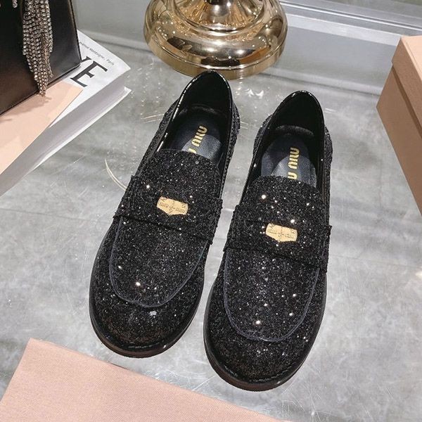 Super low price! Miu Miu glitter loafers myb82315 Super low price! Miu Miu glitter loafers myb82315