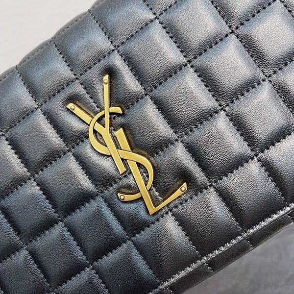 Saint Laurent Cassandra Matelasse Carre Chain Wallet Sag83911