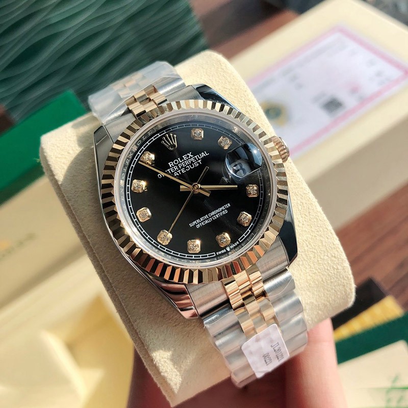 Rare color Rolex replica watch Datejust 36mm row60982 Rare color Rolex replica watch Datejust 36mm row60982