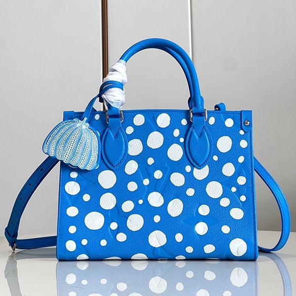 Sure to sell out: Louis Vuitton Yayoi Kusama On the Go PM replica tote bag M46424