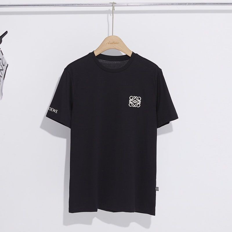 ☆Super popular☆Loewe☆Anagram logo cotton short sleeve T-shirt fake lor06706 ☆Super popular☆Loewe☆Anagram logo cotton short sleeve T-shirt fake lor06706