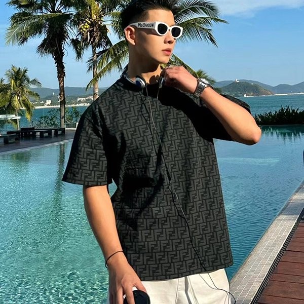 First come, first served? Fendi FF logo printed T-shirt copy fef00615 First come, first served? Fendi FF logo printed T-shirt copy fef00615