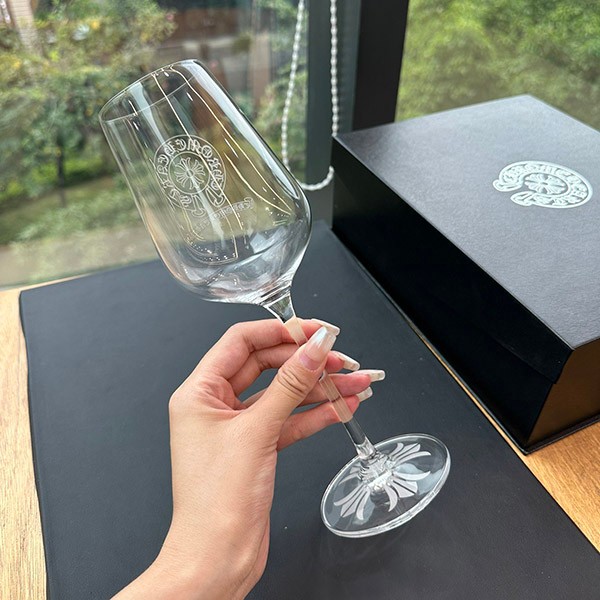 The hot topic! Chrome Hearts replica Baccarat wine glass Kum75507