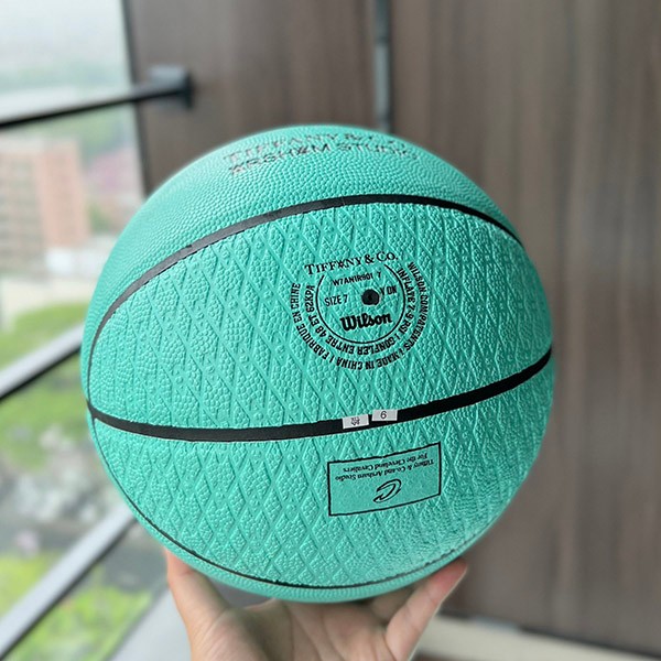 Tiffany x Spalding Replica Basketball Tiffany Blue Tid81131