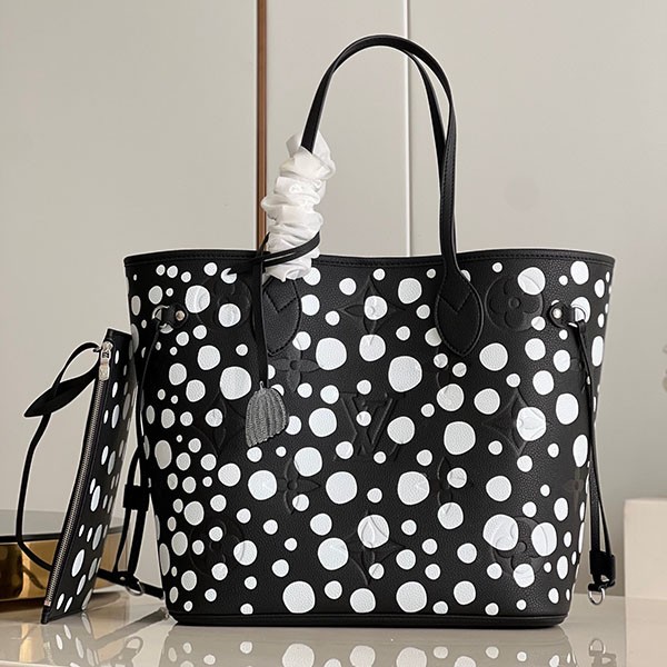 Louis Vuitton x Yayoi Kusama Replica LV x YK Neverfull MM M46390 Louis Vuitton x Yayoi Kusama Replica LV x YK Neverfull MM M46390