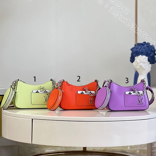 High-end Louis Vuitton Malellini handbag replica in 3 colors M22651 High-end Louis Vuitton Malellini handbag replica in 3 colors M22651