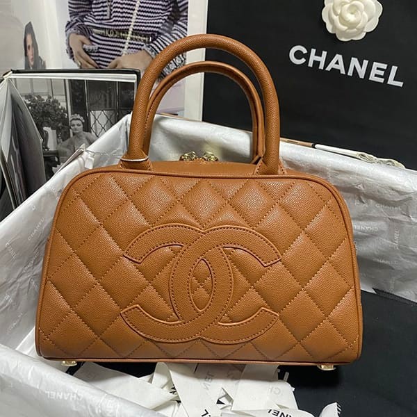 Best Price Chanel Replica Caviar Skin Mini Boston Bag shg56625 Best Price Chanel Replica Caviar Skin Mini Boston Bag shg56625