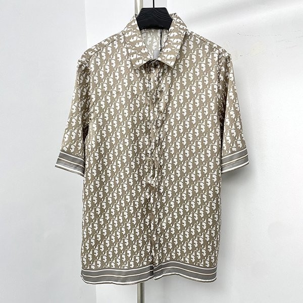 New and hard to find Dior Oblique short sleeve shirt replica deb71880