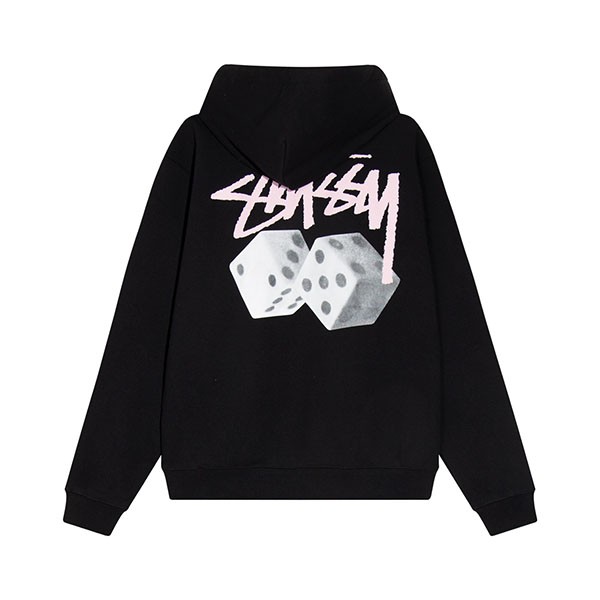 ★Japan!! Popular! Stussy fake Dice Crew logo sweatshirt hoodie sub62906
