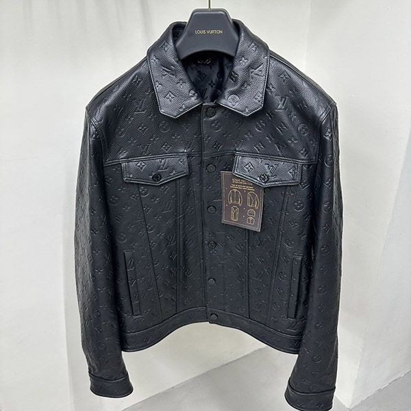 Louis Vuitton Leather Boxy Jacket Replica vue31525 Louis Vuitton Leather Boxy Jacket Replica vue31525