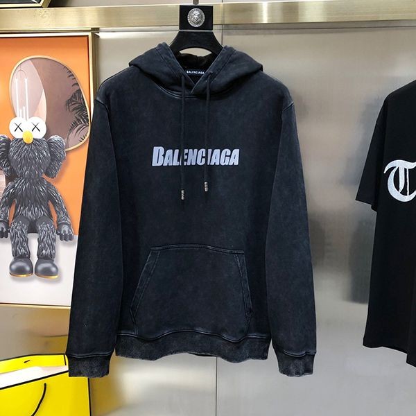 Very popular! Balenciaga logo over hoodie fake sweatshirt baf49937 Very popular! Balenciaga logo over hoodie fake sweatshirt baf49937