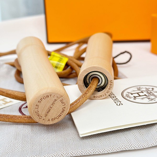 Super rare Hermes skipping rope copy with red tag erk66234