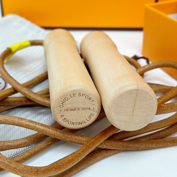 Super rare Hermes skipping rope copy with red tag erk66234
