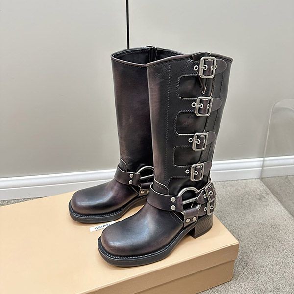 Extremely rare! Miu Miu quadruple back replica long boots myq70667 Extremely rare! Miu Miu quadruple back replica long boots myq70667