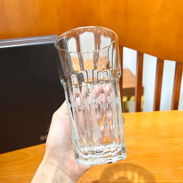 Rare! +Chrome Hearts Replica+ Baccarat Cross Drink Glass Kui11229