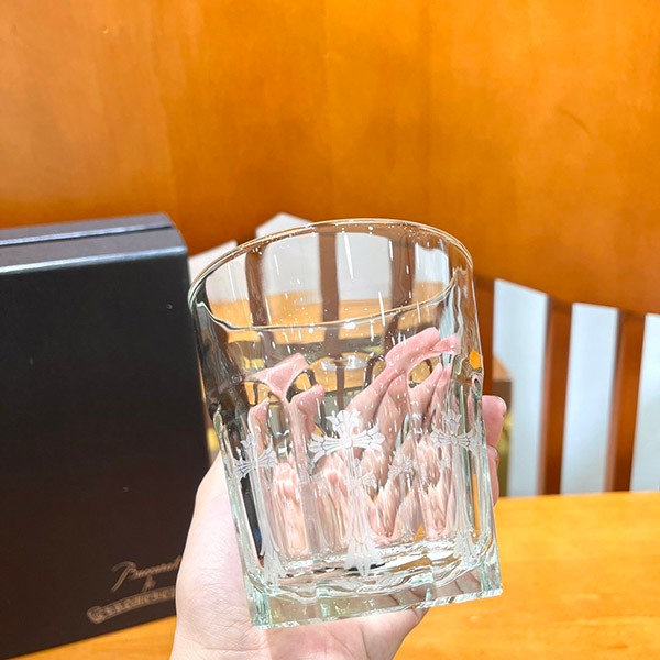 Rare! +Chrome Hearts Replica+ Baccarat Cross Drink Glass Kui11229
