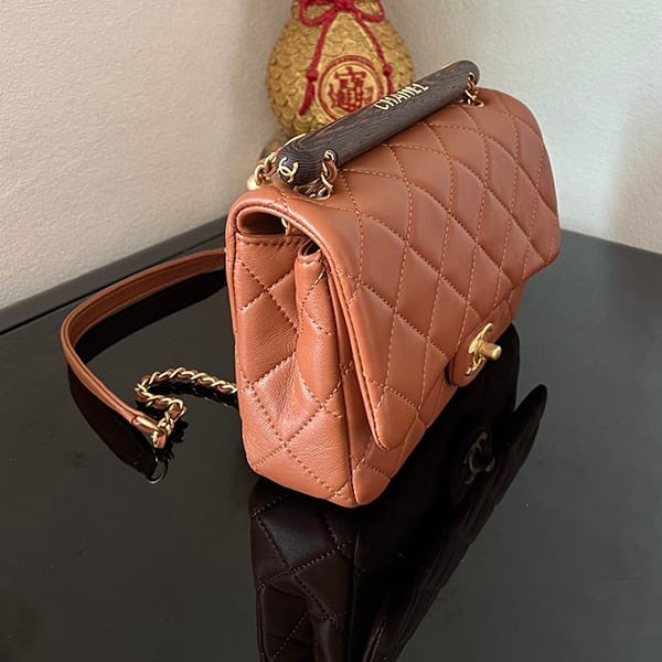 n-grade recommended Chanel replica small handle flap bag shz84295