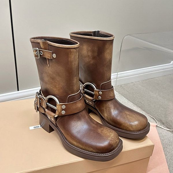 Best Price Guarantee Miu Miu Replica Quadruple Buckle Long Boots myt72333 Best Price Guarantee Miu Miu Replica Quadruple Buckle Long Boots myt72333