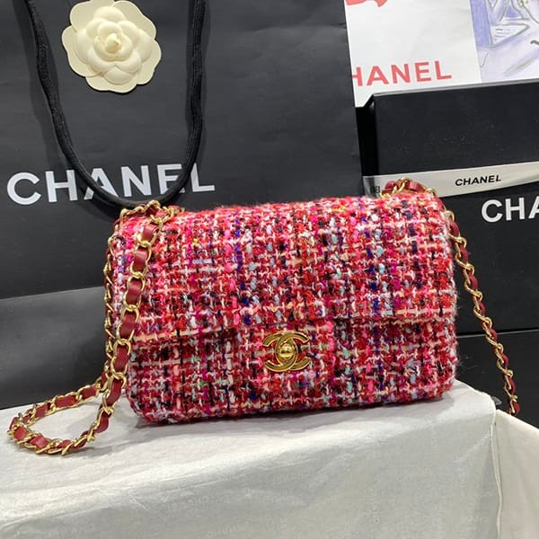 ☆Super popular☆Replica Chanel Mini Flap Bag Tweed sho86362 ☆Super popular☆Replica Chanel Mini Flap Bag Tweed sho86362