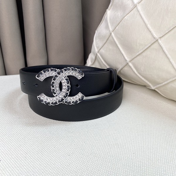 Perfect as a gift? Chanel ☆ Adult Luxury Belt Calfskin 3.0cm sha87352