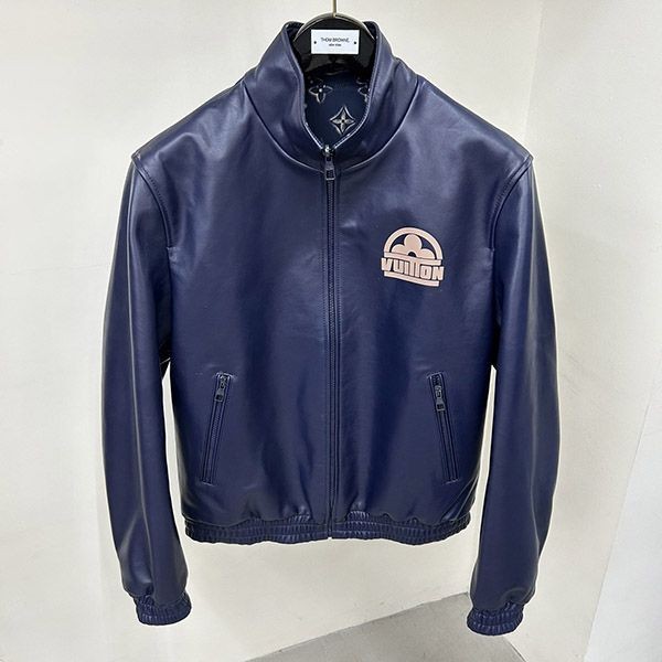 Louis Vuitton Monogram Replica Leather Boxy Jacket vuh11576 Louis Vuitton Monogram Replica Leather Boxy Jacket vuh11576