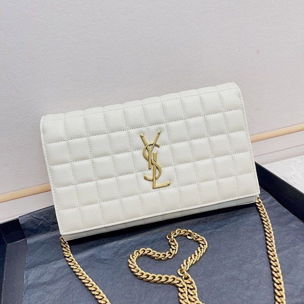 Yves Saint Laurent Cassandra Replica Matelasse Carre Chain Wallet Sax09705 Yves Saint Laurent Cassandra Replica Matelasse Carre Chain Wallet Sax09705