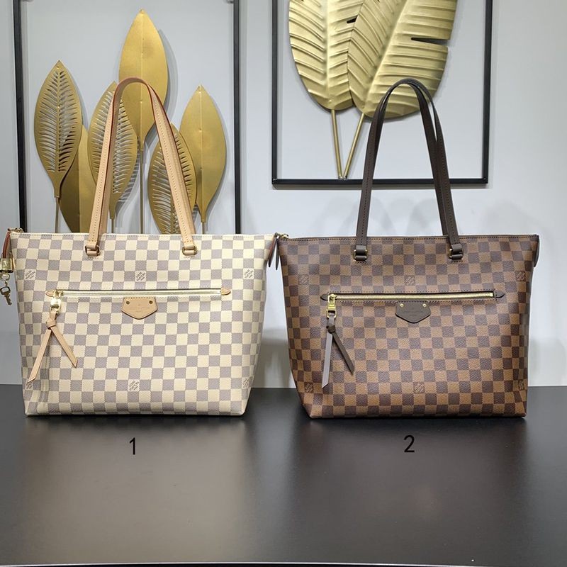 ☆Super popular☆New item? Louis Vuitton tote bag replica Iena MM bag Damier 2 colors N44040
