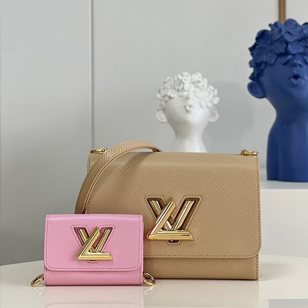Spring/Summer New Arrivals ★? Louis Vuitton Twist MM Shoulder Bag Replica Leather M59885 Spring/Summer New Arrivals ★? Louis Vuitton Twist MM Shoulder Bag Replica Leather M59885