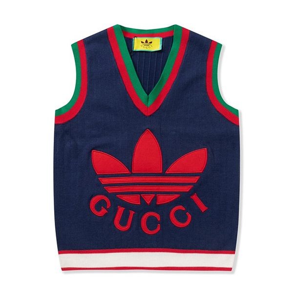 Super hot topic! Adidas x Gucci viscose vest replica guu29123 Super hot topic! Adidas x Gucci viscose vest replica guu29123