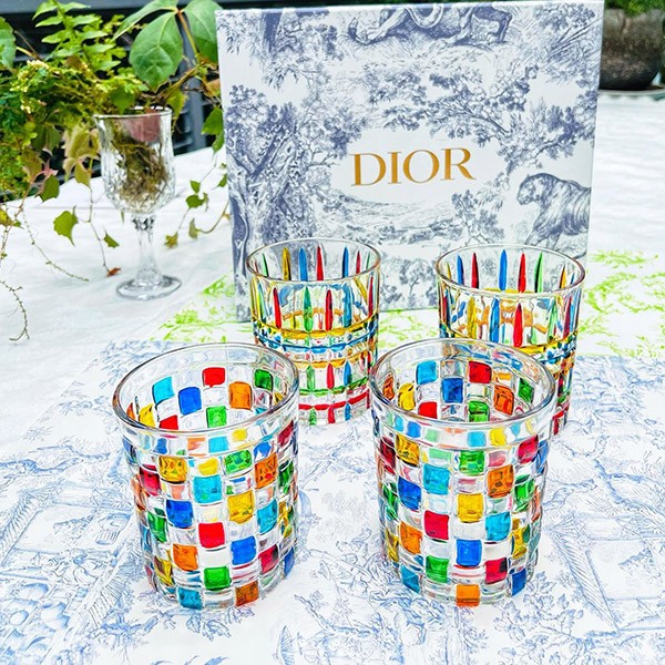Dior Replica Glass Water Cup Beer Mug Creative Home Coffee Cup dep00138