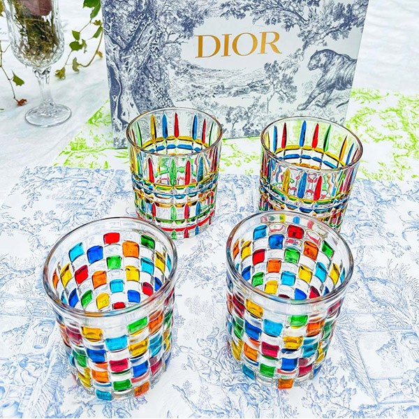 Dior Replica Glass Water Cup Beer Mug Creative Home Coffee Cup dep00138
