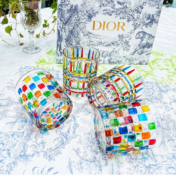 Dior Replica Glass Water Cup Beer Mug Creative Home Coffee Cup dep00138