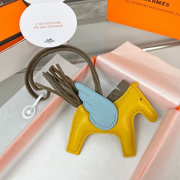 Sold out Hermes Replica Rodeo Pegasus PM Charm Anion x Cotton erb91659