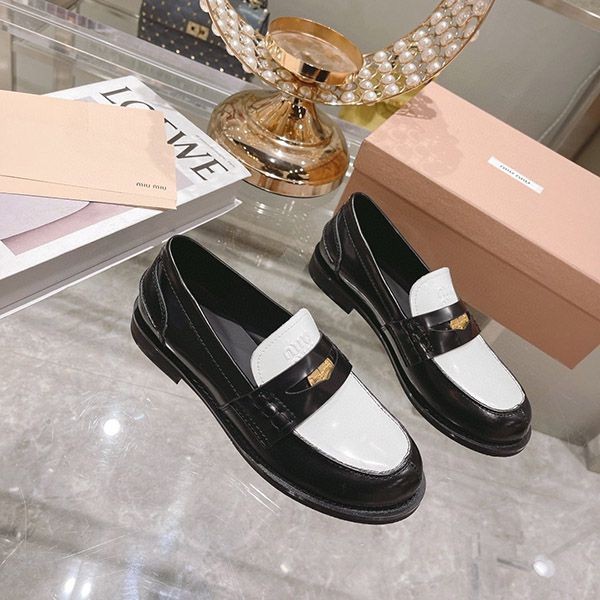 Super low price! Miu Miu penny loafer coin replica myo89629