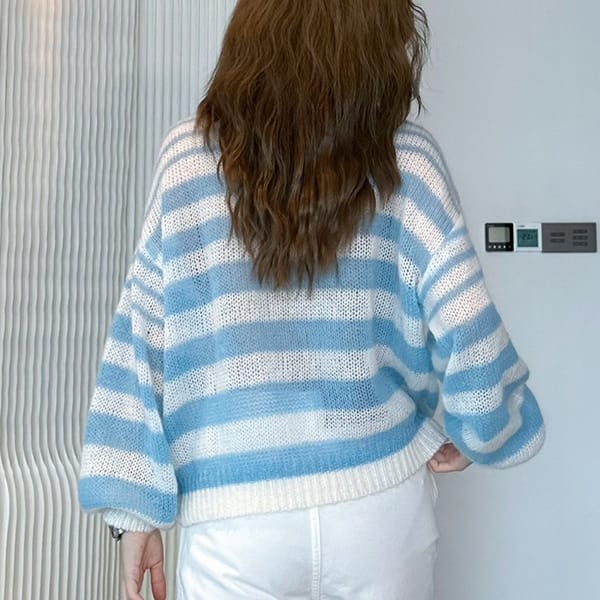 Latest and stylish Loewe replica Anagram sweater mohair knit S359Y14KCS