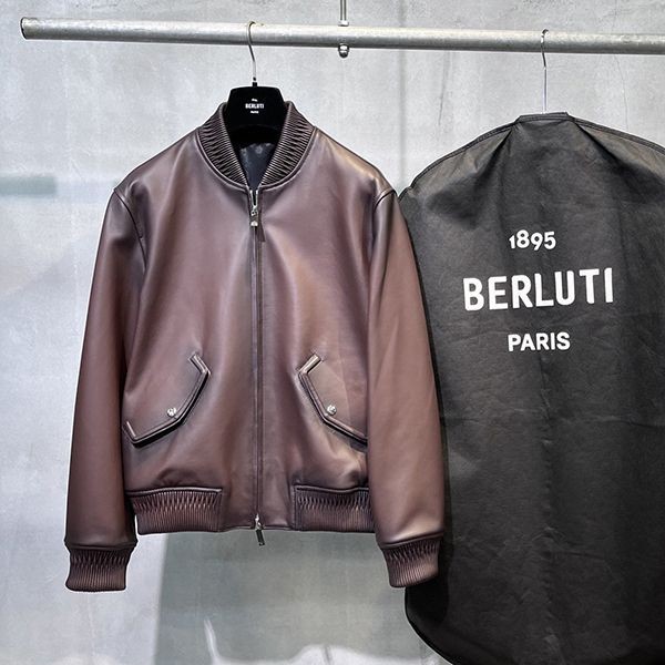 Love at first sight? Berluti lambskin jacket copy, limited edition, rare beq07455