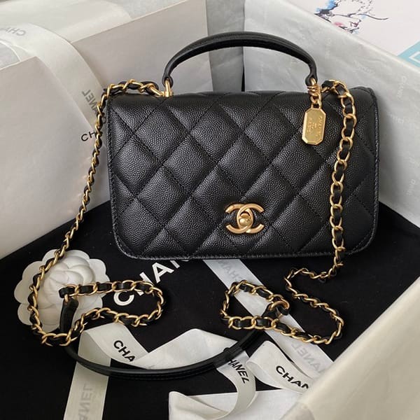 Free shipping fake Chanel top handle mini flap bag she99632 Free shipping fake Chanel top handle mini flap bag she99632