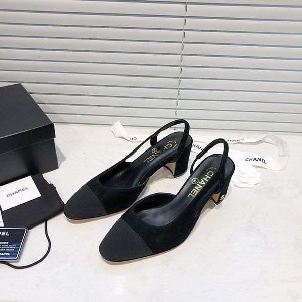 No.1 popular Chanel slingback shoes replica shi48253 No.1 popular Chanel slingback shoes replica shi48253