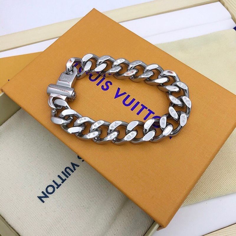 New Spring Collection [Louis Vuitton] Chain Link Bracelet Replica M68273