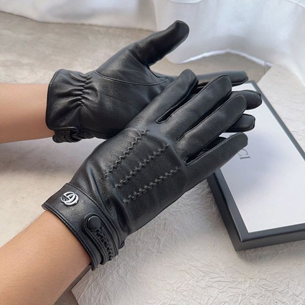 Gucci Leather Monogram Gloves guw40907 Gucci Leather Monogram Gloves guw40907