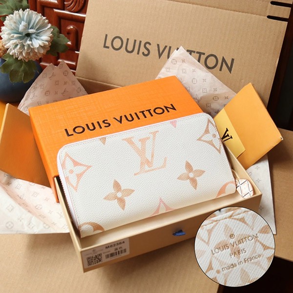 [Summery colors?] Louis Vuitton ★ Zippy Wallet Replica Long Wallet M82385