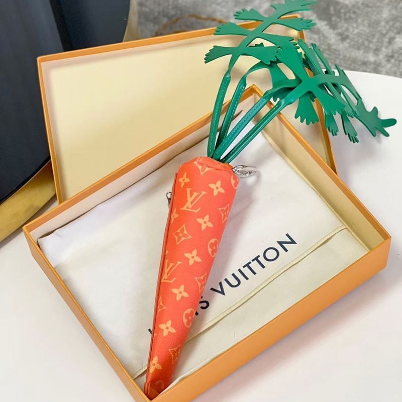 New for Spring☆Louis Vuitton Carrot Pouch Bag Replica Charm Gift M80851
